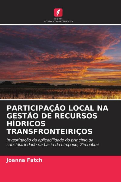 Produktbild: Participa&ccedil;&atilde;o Local Na Gest&atilde;o De Recursos H&iacute;dricos Transfronteiri&ccedil;os