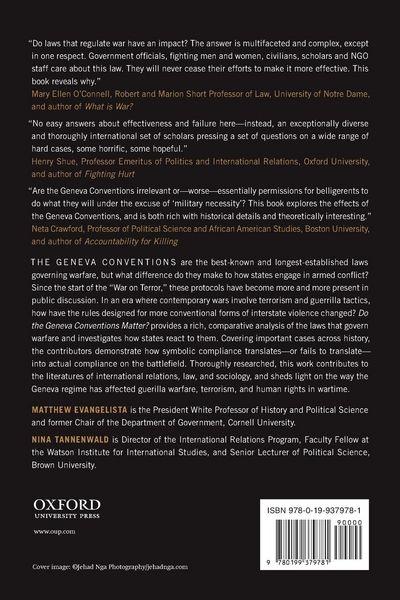 Produktbild: Do the Geneva Conventions Matter?
