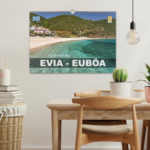 Produktbild: Griechenland - Eub&ouml;a - Evia (Wandkalender 2027 DIN A3 quer), CALVENDO Monatskalender