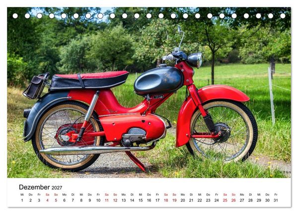 Produktbild: Kreidler-Kult (Tischkalender 2027 DIN A5 quer), CALVENDO Monatskalender
