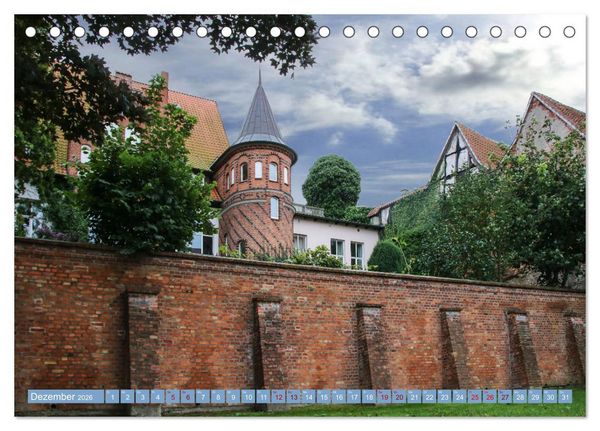 Produktbild: Stralsund und die Boddenlandschaft (Tischkalender 2026 DIN A5 quer), CALVENDO Monatskalender