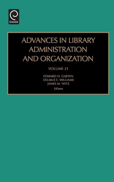 Produktbild: Advances in Library Administration and Organization