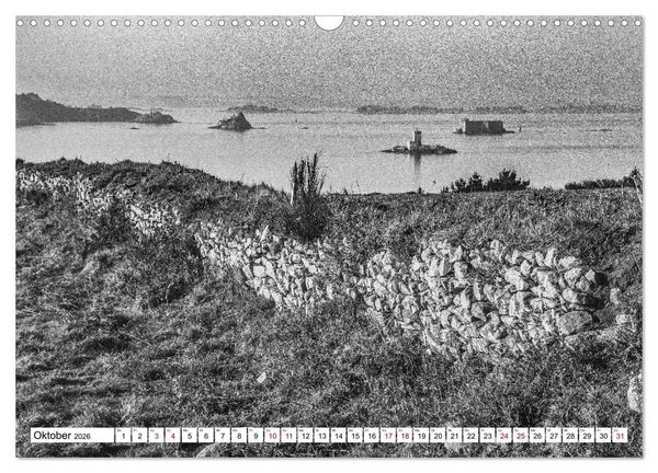 Produktbild: Bretagne Mythen und Steine (Wandkalender 2026 DIN A3 quer), CALVENDO Monatskalender