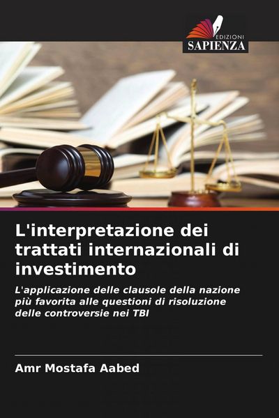 Produktbild: L'interpretazione dei trattati internazionali di investimento