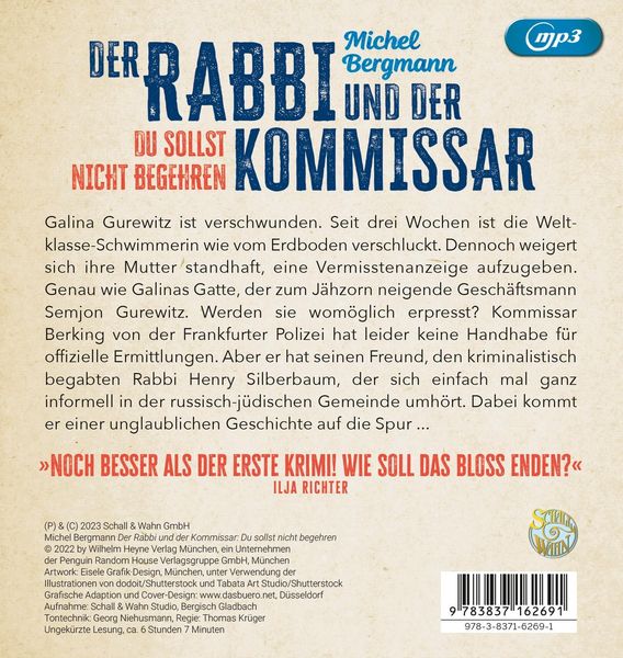 Produktbild: Der Rabbi und der Kommissar: Du sollst nicht begehren