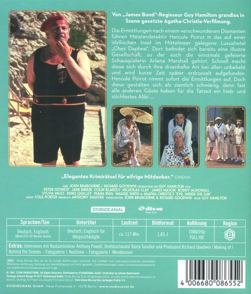 Produktbild: Das B&ouml;se unter der Sonne - Agatha Christie