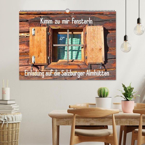 Produktbild: Einladung auf die Salzburger Almh&uuml;tten (Wandkalender 2026 DIN A2 quer), CALVENDO Monatskalender