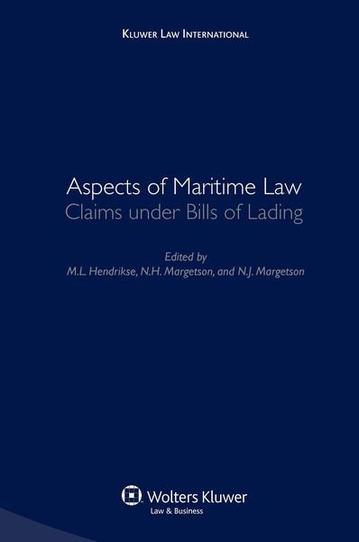 Produktbild: Aspects of Maritime Law