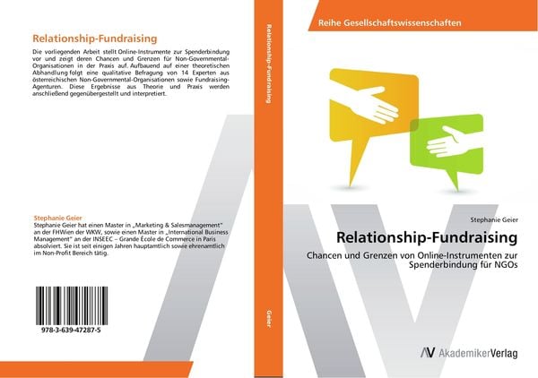 Relationship-Fundraising, Taschenbuch von Stephanie Geier, AV Akademikerverlag, 9783639472875