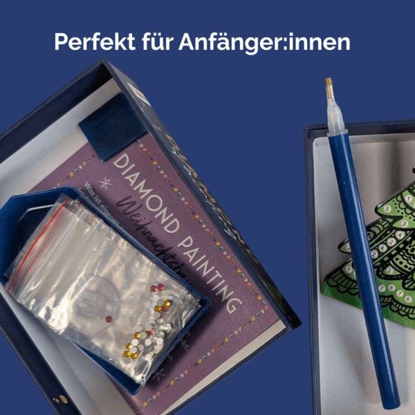 Produktbild: Diamond Painting Set Weihnachtsbaum