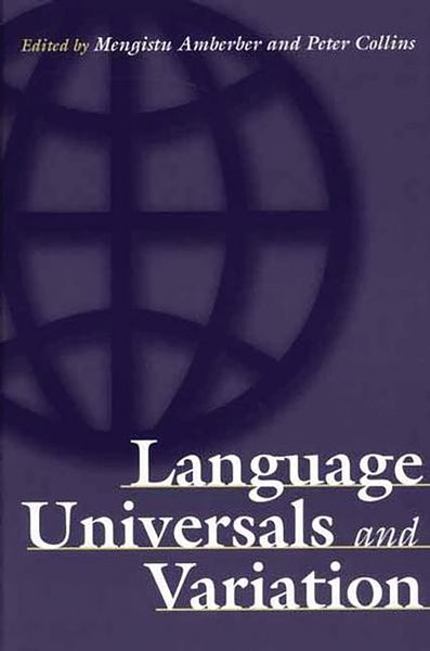 Produktbild: Language Universals and Variation