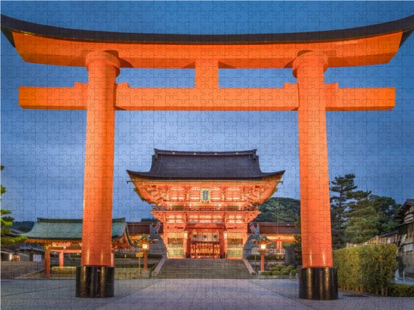 Produktbild: CALVENDO Puzzle Eine Reise durch Japan | 1000 Teile Lege-Gr&ouml;&szlig;e 64x48cm Foto-Puzzle f&uuml;r gl&uuml;ckliche Stunden