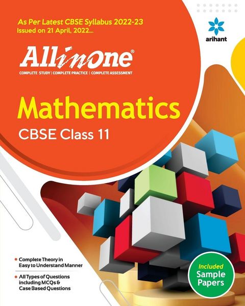 Produktbild: CBSE All In One Mathematics Class 11 2022-23 Edition (As per latest CBSE Syllabus issued on 21 April 2022)