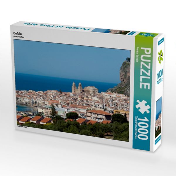 CALVENDO Puzzle Cefalu | 1000 Teile Lege-Größe 64x48cm Foto-Puzzle für glückliche Stunden
