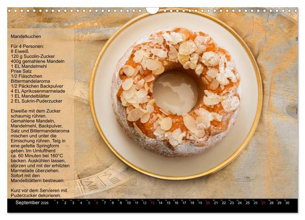 Produktbild: Low Carb - Leichte Rezepte f&uuml;r jeden Tag (Wandkalender 2026 DIN A3 quer), CALVENDO Monatskalender