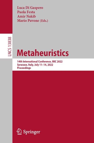 Produktbild: Metaheuristics