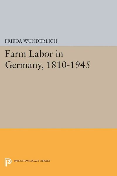Produktbild: Farm Labor in Germany, 1810-1945