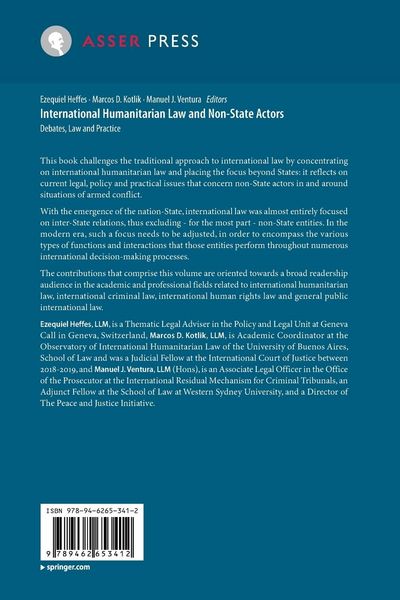 Produktbild: International Humanitarian Law and Non-State Actors