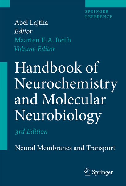 Produktbild: Handbook of Neurochemistry and Molecular Neurobiology