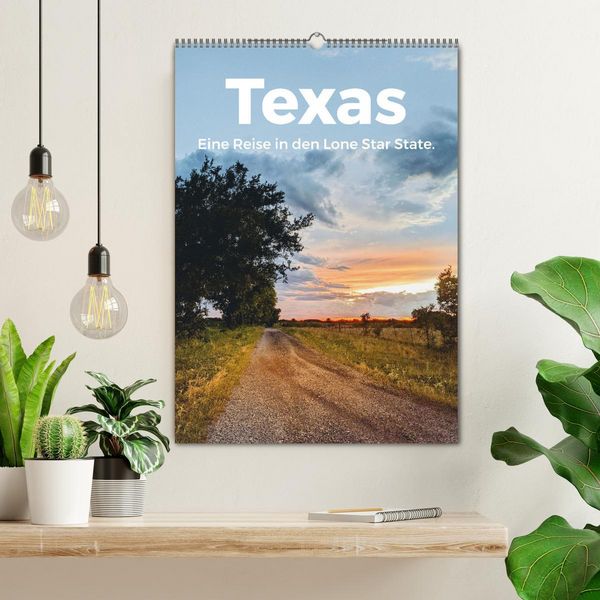 Produktbild: Texas - Eine Reise in den Lone Star State. (Wandkalender 2026 DIN A2 hoch), CALVENDO Monatskalender
