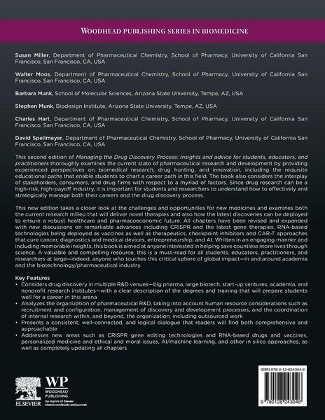 Produktbild: Managing the Drug Discovery Process