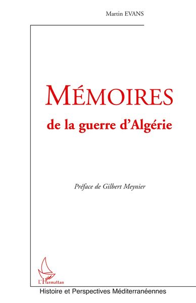 Produktbild: M&eacute;moires de la guerre d'Alg&eacute;rie