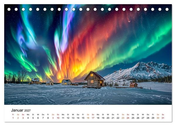 Produktbild: Kanada - zwischen Seen, Bergen und K&uuml;sten (Tischkalender 2027 DIN A5 quer), CALVENDO Monatskalender