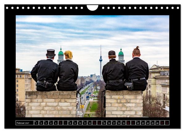 Produktbild: Schornsteinfeger in Berlin - Die Gl&uuml;cklichmacher (Wandkalender 2027 DIN A4 quer), CALVENDO Monatskalender