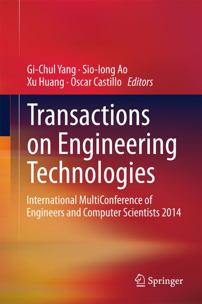 Produktbild: Transactions on Engineering Technologies