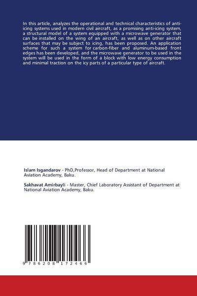 Produktbild: Structual Model and Research Of The Innovative Anti-Icing System
