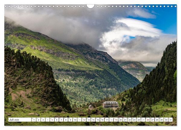 Produktbild: Frankreich - die Pyren&auml;en (Wandkalender 2026 DIN A3 quer), CALVENDO Monatskalender