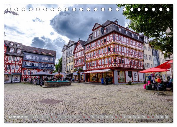 Produktbild: Ein Blick auf Herborn (Tischkalender 2026 DIN A5 quer), CALVENDO Monatskalender