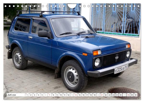 Produktbild: Sowjet-Mobile - Oldtimer der UdSSR (Wandkalender 2026 DIN A4 quer), CALVENDO Monatskalender
