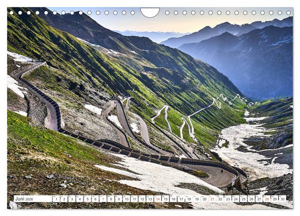 Produktbild: Wege durch die Alpen (Wandkalender 2026 DIN A4 quer), CALVENDO Monatskalender