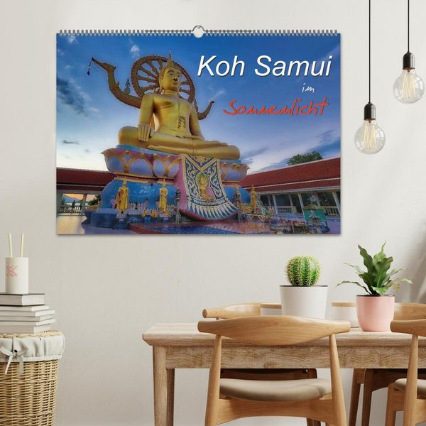 Produktbild: Koh Samui im Sonnenlicht (Wandkalender 2026 DIN A2 quer), CALVENDO Monatskalender
