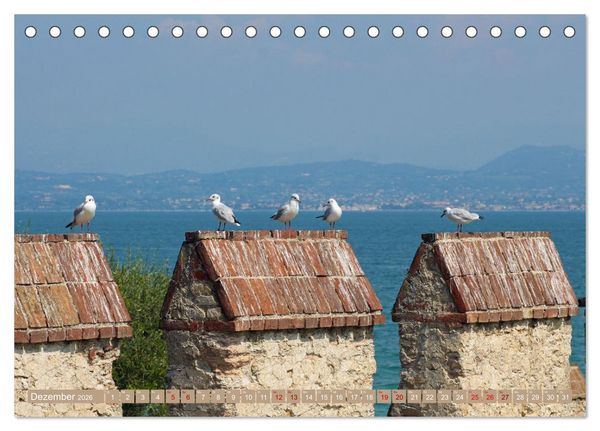 Produktbild: Gardasee bei Limone (Tischkalender 2026 DIN A5 quer), CALVENDO Monatskalender