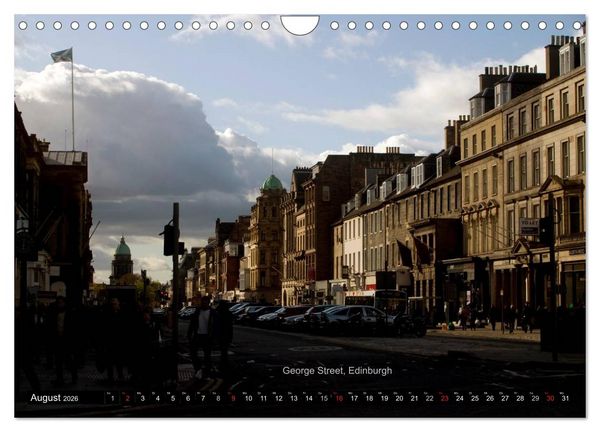 Produktbild: Schottland und Edinburgh (Wandkalender 2026 DIN A4 quer), CALVENDO Monatskalender