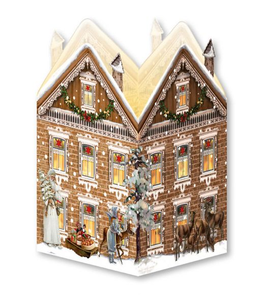 Produktbild: Mini-Adventskalender &ndash; Nostalgische Weihnachtsh&auml;user