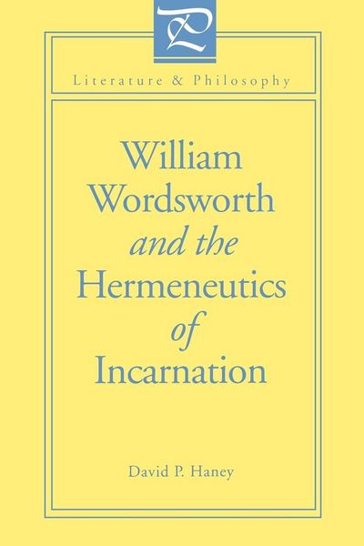 Produktbild: William Wordsworth and the Hermeneutics of Incarnation