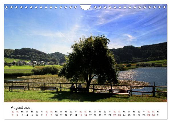 Produktbild: Sehenswertes in der Eifel - Die sch&ouml;nsten Maare (Wandkalender 2026 DIN A4 quer), CALVENDO Monatskalender