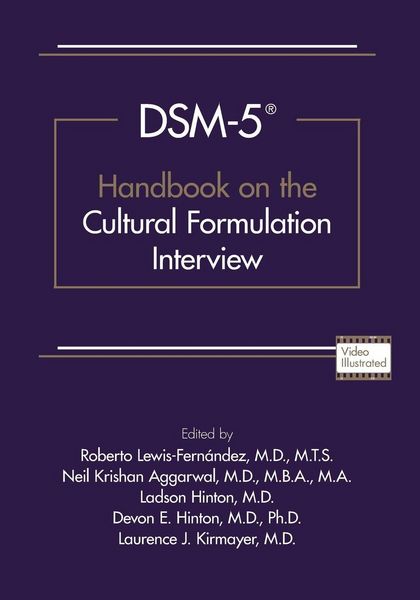 Produktbild: DSM-5&reg; Handbook on the Cultural Formulation Interview