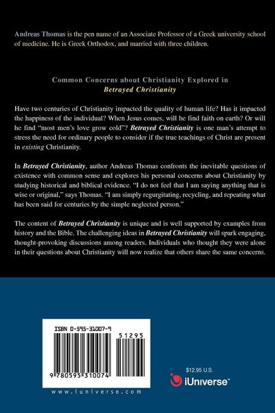 Produktbild: Betrayed Christianity