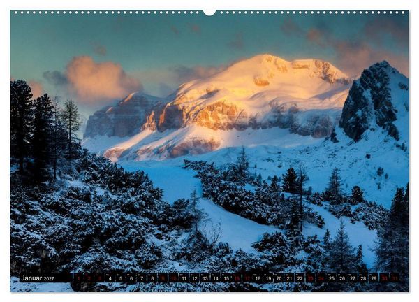 Produktbild: Sellagruppe. Dolomiten (Wandkalender 2027 DIN A2 quer), CALVENDO Monatskalender