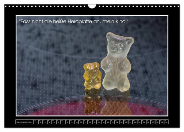 Produktbild: Wissenswertes aus der Welt der Gummib&auml;ren (Wandkalender 2026 DIN A3 quer), CALVENDO Monatskalender