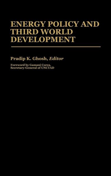 Produktbild: Energy Policy and Third World Development