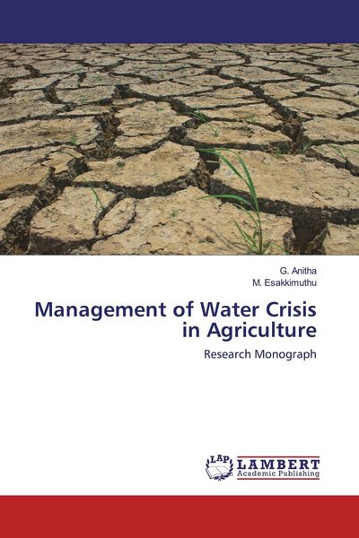Produktbild: Management of Water Crisis in Agriculture