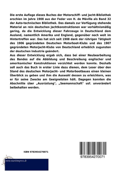 Produktbild: Motorjachten