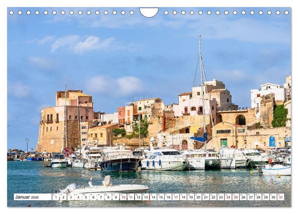 Produktbild: Sizilien - Magische Provinz Trapani (Wandkalender 2026 DIN A4 quer), CALVENDO Monatskalender