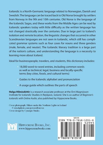 Produktbild: Icelandic-English/English-Icelandic Practical Dictionary