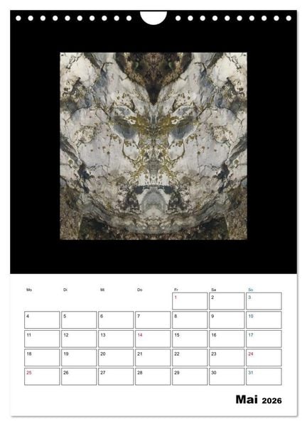 Produktbild: Nature's Faces (Wandkalender 2026 DIN A4 hoch), CALVENDO Monatskalender